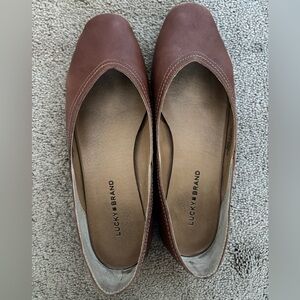 Lucky Brand Women's Brown Flats